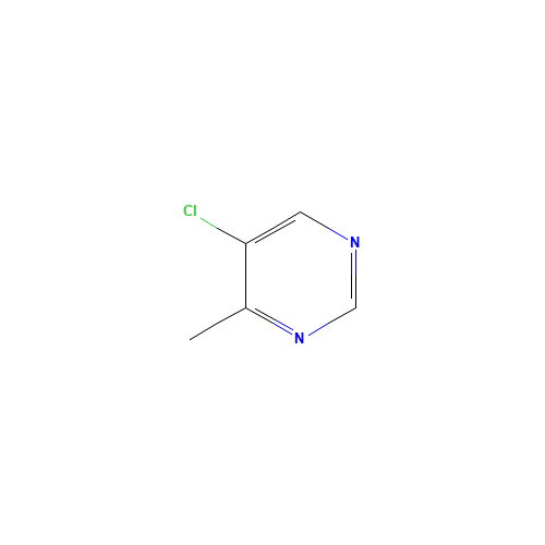 4-Chloro-6-methylpyrimidine (CAS: 54198-82-2) - Chemical Structure and Molecular Formula 