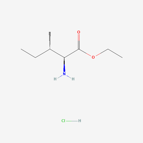 ethyl L-isoleucinate hydrochloride (CAS: 56782-52-6) - Chemical Structure and Molecular Formula 