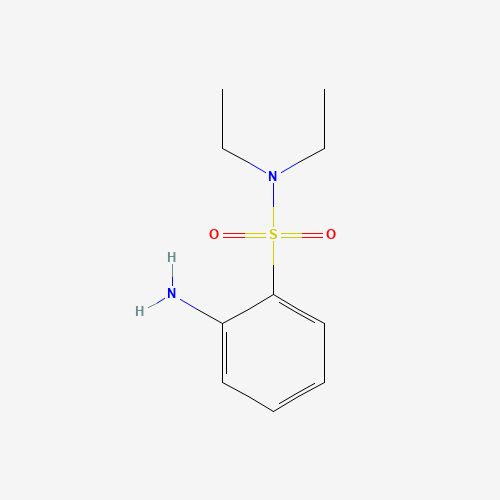 2-amino-N,N-diethylbenzenesulfonamide (CAS: 57947-01-0) - Chemical Structure and Molecular Formula 