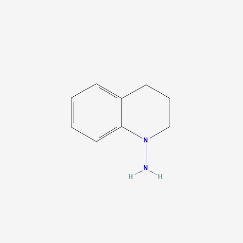 1-Amino-1,2,3,4-tetrahydroquinoline (CAS: 5825-45-6) - Chemical Structure and Molecular Formula 
