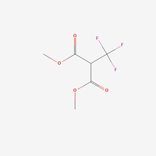 dimethyl 2-(trifluoromethyl)propanedioate (CAS: 5838-00-6) - Chemical Structure and Molecular Formula 