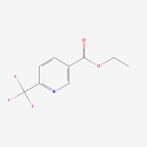 Ethyl 6-(trifluoromethyl)nicotinate (CAS: 597532-36-0) - Chemical Structure and Molecular Formula 