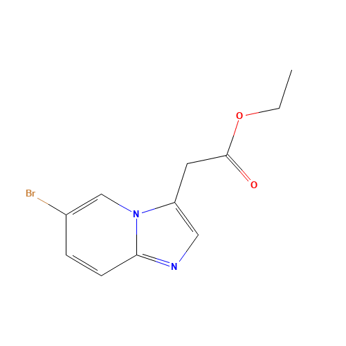 ethyl 2-(6-bromoH-imidazo[1,2-a]pyridin-3-yl)acetate (CAS: 603311-76-8) - Related Chemical Product