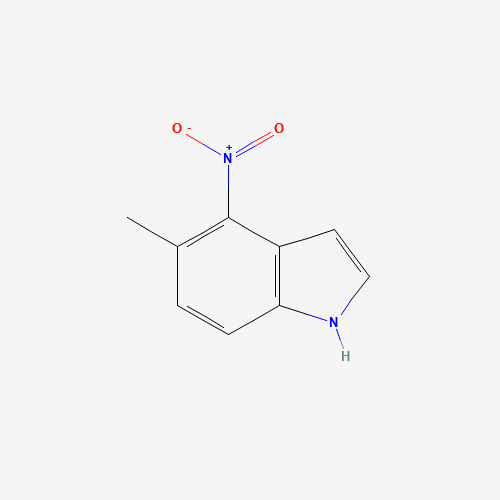 5-Methyl-4-nitroindole (CAS: 61149-54-0) - Chemical Structure and Molecular Formula 