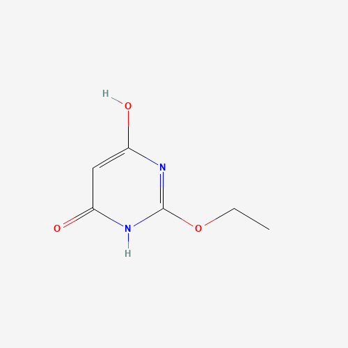 2-Ethoxy-4,6-dihydroxypyrimidine (CAS: 61636-08-6) - Chemical Structure and Molecular Formula 