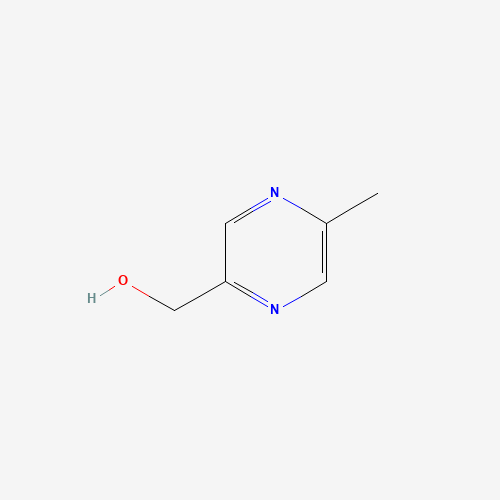 5-Methyl-2-pyrazinemethanol (CAS: 61892-95-3) - Chemical Structure and Molecular Formula 