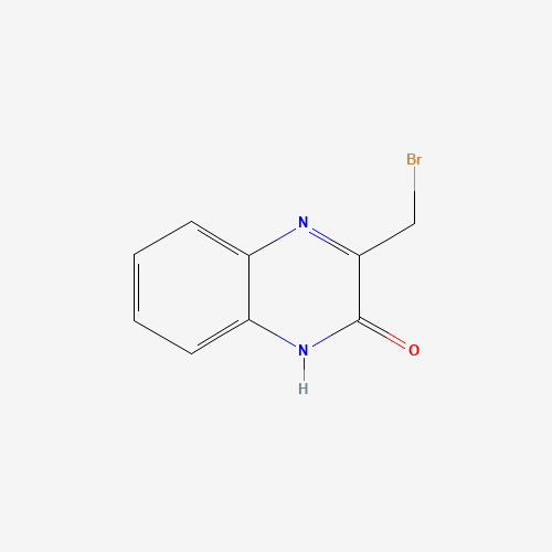 3-(BROMOMETHYL)QUINOXALIN-2(1H)-ONE (CAS: 62235-61-4) - Chemical Structure and Molecular Formula 