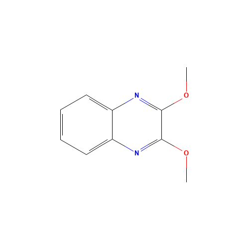2,3-Dimethoxyquinoxaline (CAS: 6333-43-3) - Chemical Structure and Molecular Formula 