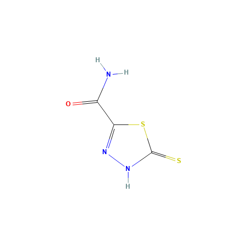 1,3,4-Thiadiazole-2-carboxamide,4,5-dihydro-5-thioxo-(9CI) (CAS: 66709-83-9) - Related Chemical Product