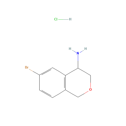 6-bromo-3,4-dihydro-1H-isochromen-4-amine hydrochloride (CAS: 676134-73-9) - Related Chemical Product