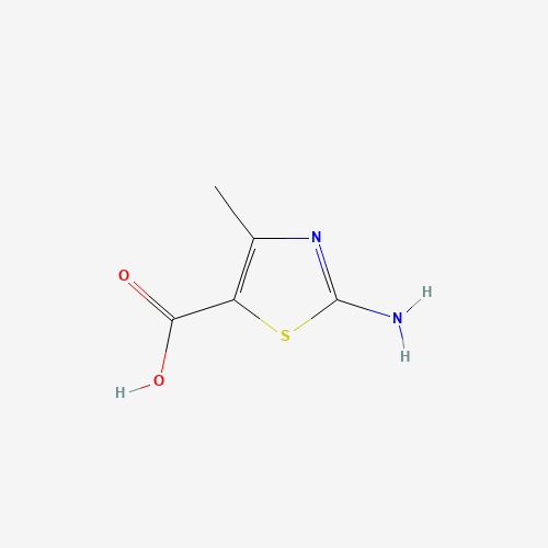 2-Amino-4-methylthiazole-5-carboxylic acid (CAS: 67899-00-7) - Chemical Structure and Molecular Formula 