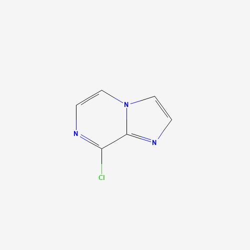 8-Chloro-imidazo[1,2-a]pyrazine (CAS: 69214-33-1) - Chemical Structure and Molecular Formula 