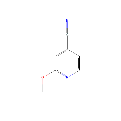 4-CYANO-2-METHOXYPYRIDINE (CAS: 72716-86-0) - Chemical Structure and Molecular Formula 
