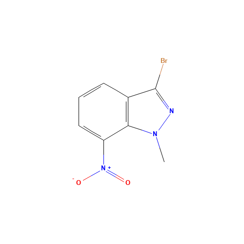 1H-INDAZOLE,3-BROMO-1-METHYL-7-NITRO- (CAS: 74209-37-3) - Related Chemical Product