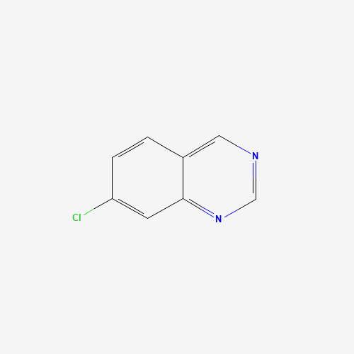 7-chloroquinazoline (CAS: 7556-99-2) - Chemical Structure and Molecular Formula 