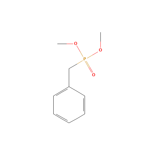 Dimethyl benzylphosphonate (CAS: 773-47-7) - Chemical Structure and Molecular Formula 