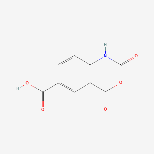 2,4-Dioxo-2,4-dihydro-1H-benzo[d][1,3]oxazine-6-carboxylic acid (CAS: 77423-13-3) - Chemical Structure and Molecular Formula 