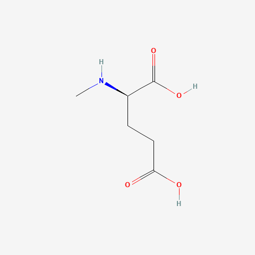 N-Methyl-D-glutamic acid (CAS: 77481-28-8) - Chemical Structure and Molecular Formula 