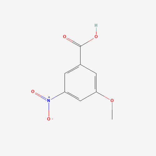 3-METHOXY-5-NITROBENZOIC ACID (CAS: 78238-12-7) - Chemical Structure and Molecular Formula 