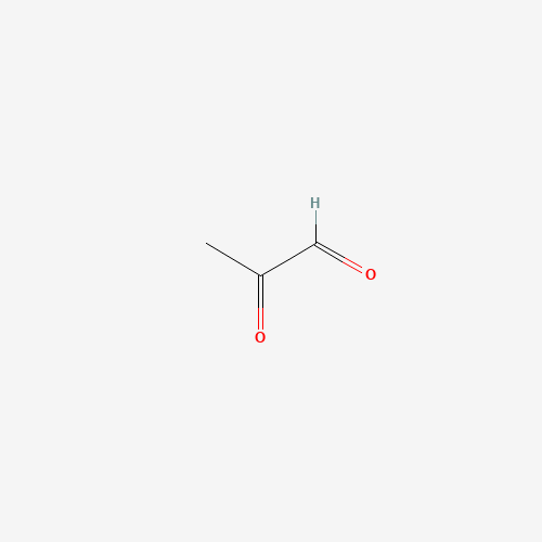 Methylglyoxal (CAS: 78-98-8) - Chemical Structure and Molecular Formula 
