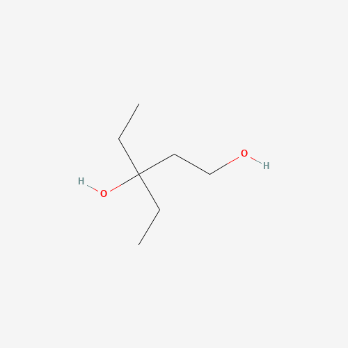 3-ethylpentane-1,3-diol (CAS: 79388-50-4) - Chemical Structure and Molecular Formula 