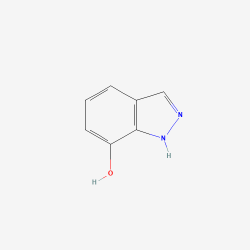 1H-Indazol-7-ol (CAS: 81382-46-9) - Chemical Structure and Molecular Formula 