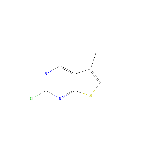 2-chloro-5-methylthieno[2,3-d]pyrimidine (CAS: 83259-31-8) - Related Chemical Product