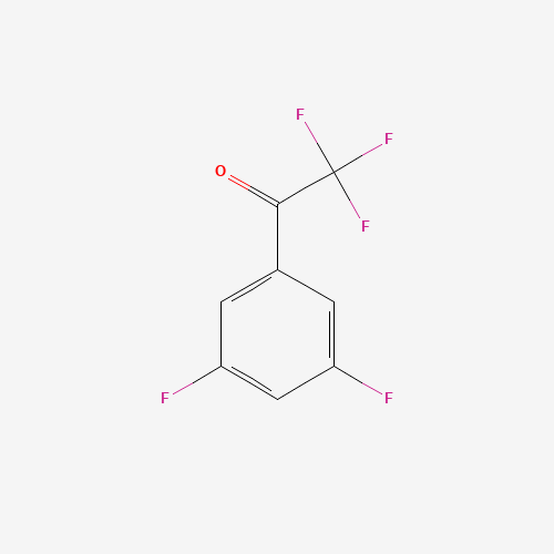 2,2,2,3',5'-PENTAFLUOROACETOPHENONE (CAS: 845823-12-3) - Chemical Structure and Molecular Formula 