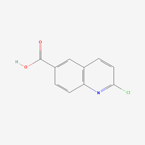 2-chloroquinoline-6-carboxylic acid (CAS: 849996-80-1) - Chemical Structure and Molecular Formula 