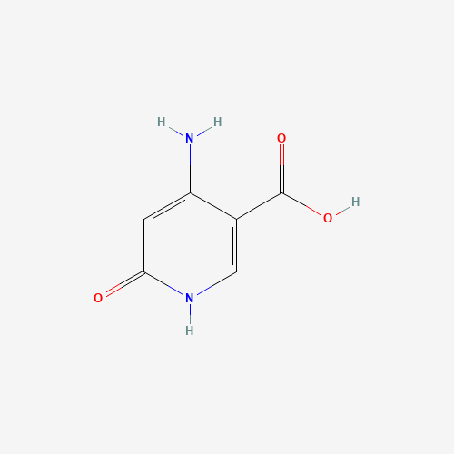 4-Amino-6-hydroxypyridine-3-carboxylic acid (CAS: 85145-48-8) - Chemical Structure and Molecular Formula 