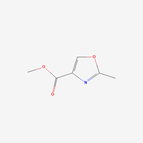 2-METHYL-OXAZOLE-4-CARBOXYLIC ACID METHYL ESTER (CAS: 85806-67-3) - Chemical Structure and Molecular Formula 