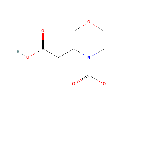 3-CARBOXYMETHYL-MORPHOLINE-4-CARBOXYLIC ACID TERT-BUTYL ESTER (CAS: 859155-89-8) - Related Chemical Product