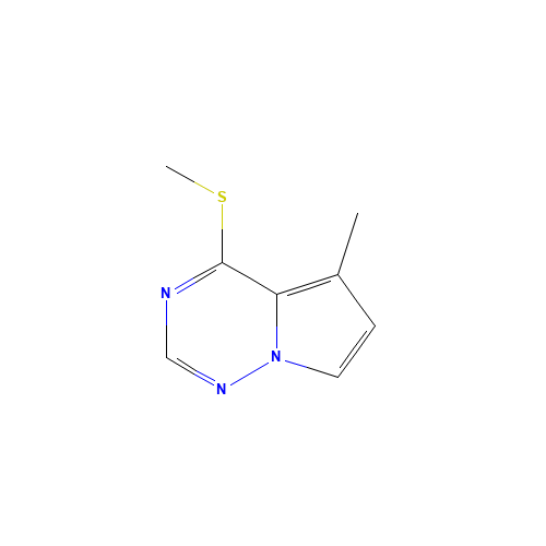 5-methyl-4-(methylthio)pyrrolo[1,2-f][1,2,4]triazine (CAS: 859205-88-2) - Related Chemical Product