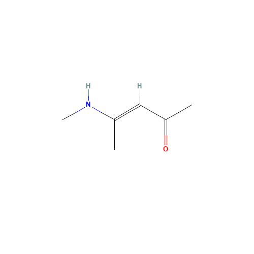 4-(Methylamino)pent-3-en-2-one (CAS: 869-74-9) - Chemical Structure and Molecular Formula 