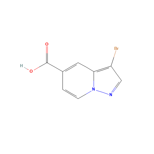 3-bromoH-pyrazolo[1,5-a]pyridine-5-carboxylic acid (CAS: 876379-79-2) - Related Chemical Product