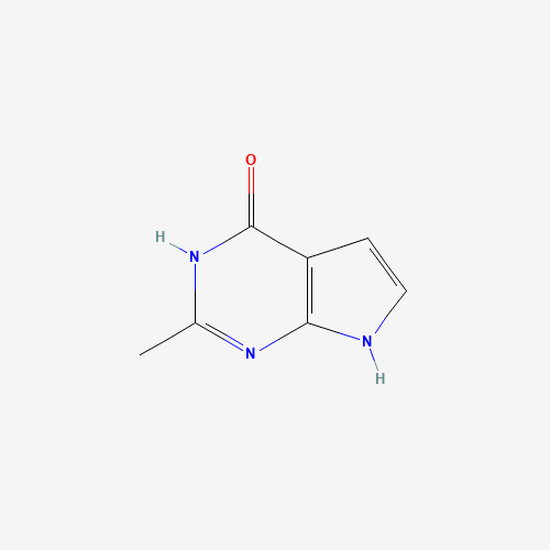 4H-Pyrrolo[2,3-d]pyrimidin-4-one,1,7-dihydro-2-methyl-(9CI) (CAS: 89792-11-0) - Related Chemical Product