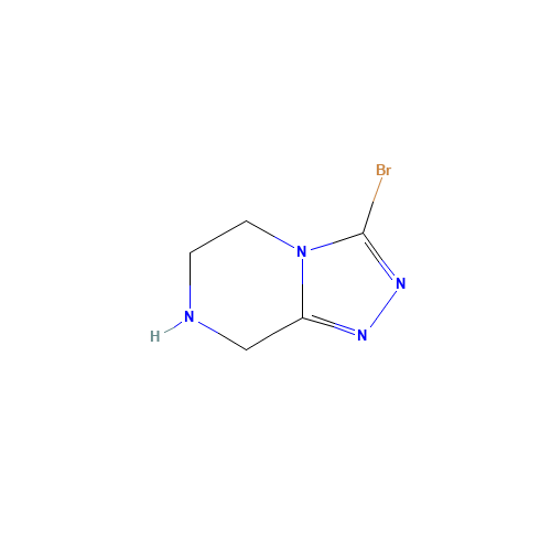 3-bromo-5,6,7,8-tetrahydro-[1,2,4]triazolo[4,3-a]pyrazine hydrochloride (CAS: 903130-08-5) - Related Chemical Product