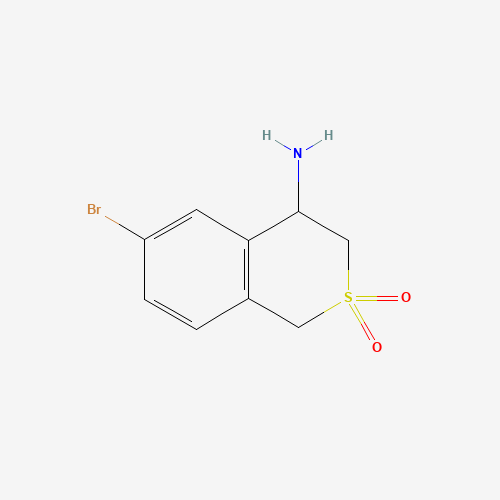 6-bromo-3,4-dihydro-1H-S,S-Di-oxo-isothiochromen-4-amine hydrochloride (CAS: 916420-32-1) - Related Chemical Product