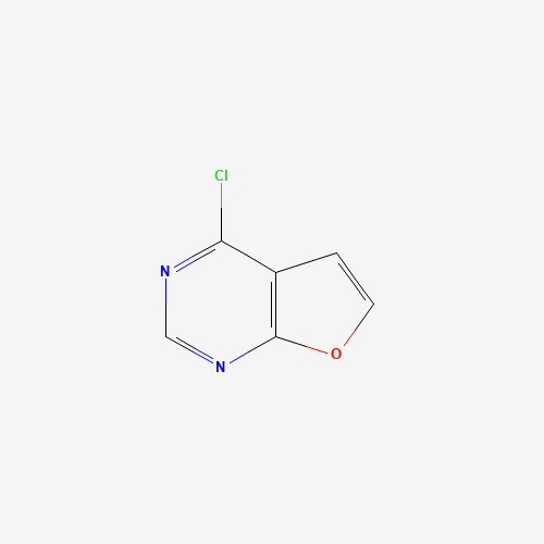 4-chlorofuro[2,3-d]pyrimidine (CAS: 918340-51-9) - Chemical Structure and Molecular Formula 