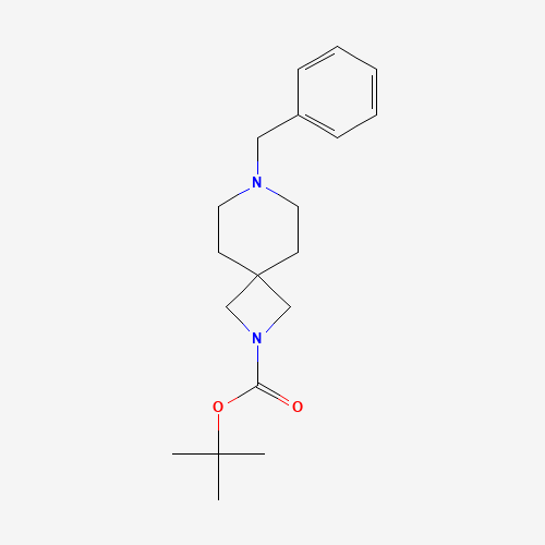 N-BOC-7-BENZYL-2,7-DIAZASPIRO[3.5]NONANE (CAS: 929301-99-5) - Chemical Structure and Molecular Formula 