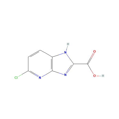 5-chloro-1H-imidazo[4,5-b]pyridine-2-carboxylic acid (CAS: 933750-74-4) - Related Chemical Product
