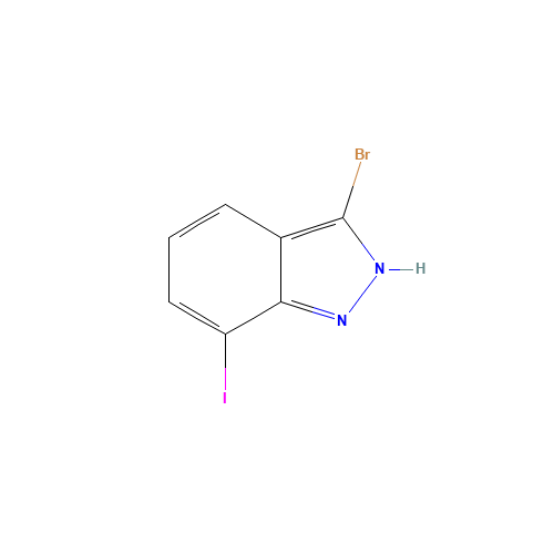 1H-INDAZOLE,3-BROMO-7-IODO- (CAS: 945761-95-5) - Related Chemical Product