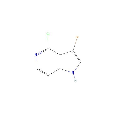 3-bromo-4-chloro-1H-pyrrolo[3,2-c]pyridine (CAS: 947238-42-8) - Related Chemical Product