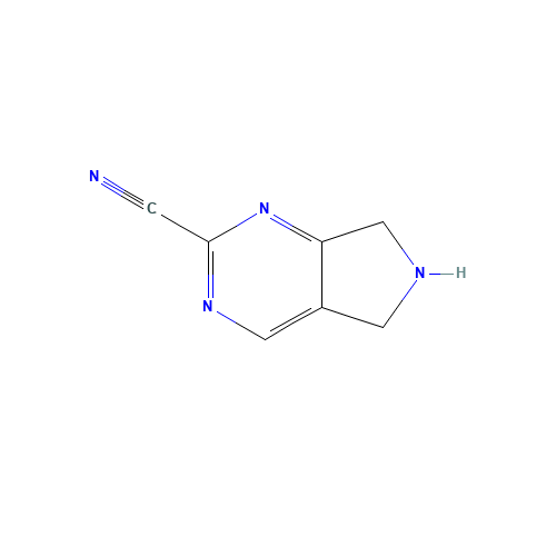 6,7-dihydro-5H-pyrrolo[3,4-d]pyrimidine-2-carbonitrile (CAS: 947305-16-0) - Related Chemical Product