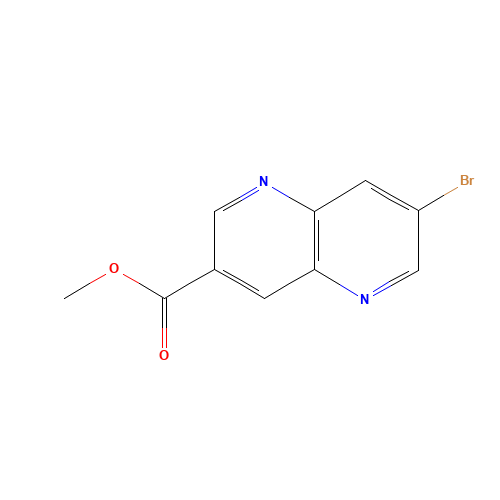 methyl 7-bromo-1,5-naphthyridine-3-carboxylate (CAS: 958334-24-2) - Related Chemical Product