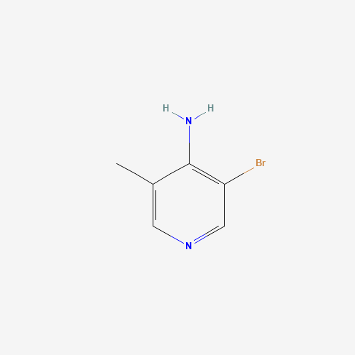 4-AMINO-5-BROMO-3-METHYLPYRIDINE (CAS: 97944-43-9) - Chemical Structure and Molecular Formula 