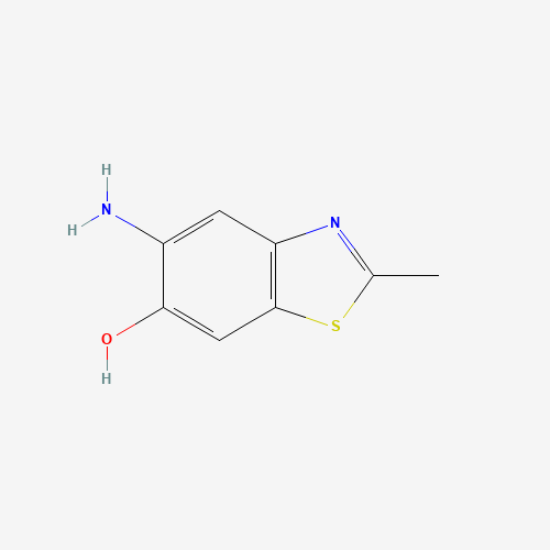 6-Benzothiazolol,5-amino-2-methyl-(6CI) (CAS: 99584-08-4) - Chemical Structure and Molecular Formula 