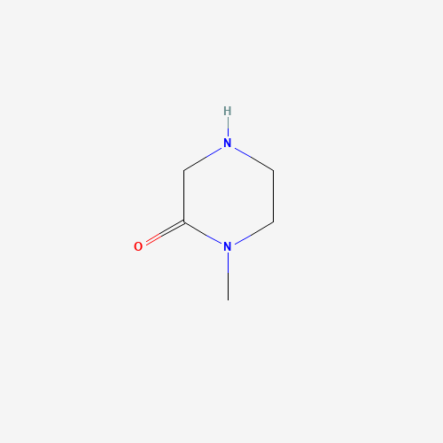 1-Methylpiperazin-2-one (CAS: 59702-07-7) - Chemical Structure and Molecular Formula 
