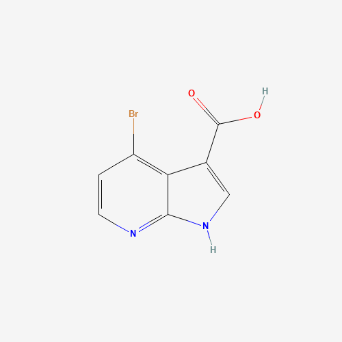 1H-Pyrrolo[2,3-b]pyridine-3-carboxylic  acid, 4-bromo- (CAS: 1000340-36-2) - Related Chemical Product