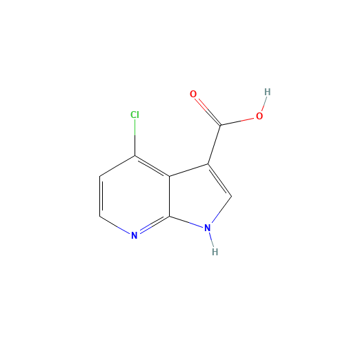 1H-Pyrrolo[2,3-b]pyridine-3-carboxylic  acid, 4-chloro- (CAS: 1000340-37-3) - Related Chemical Product